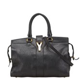 サンローラン カバスシック ハンドバッグ ショルダーバッグ 2WAY ブラック レザー レディース SAINT LAURENT 【中古】